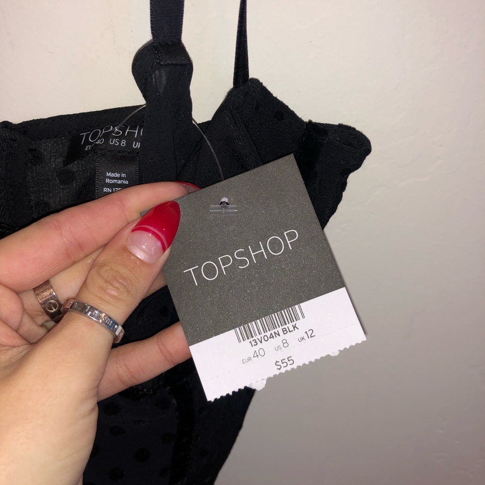 BABYDOLL STYLE TOP/ TOPSHOP - Picture 3 of 4